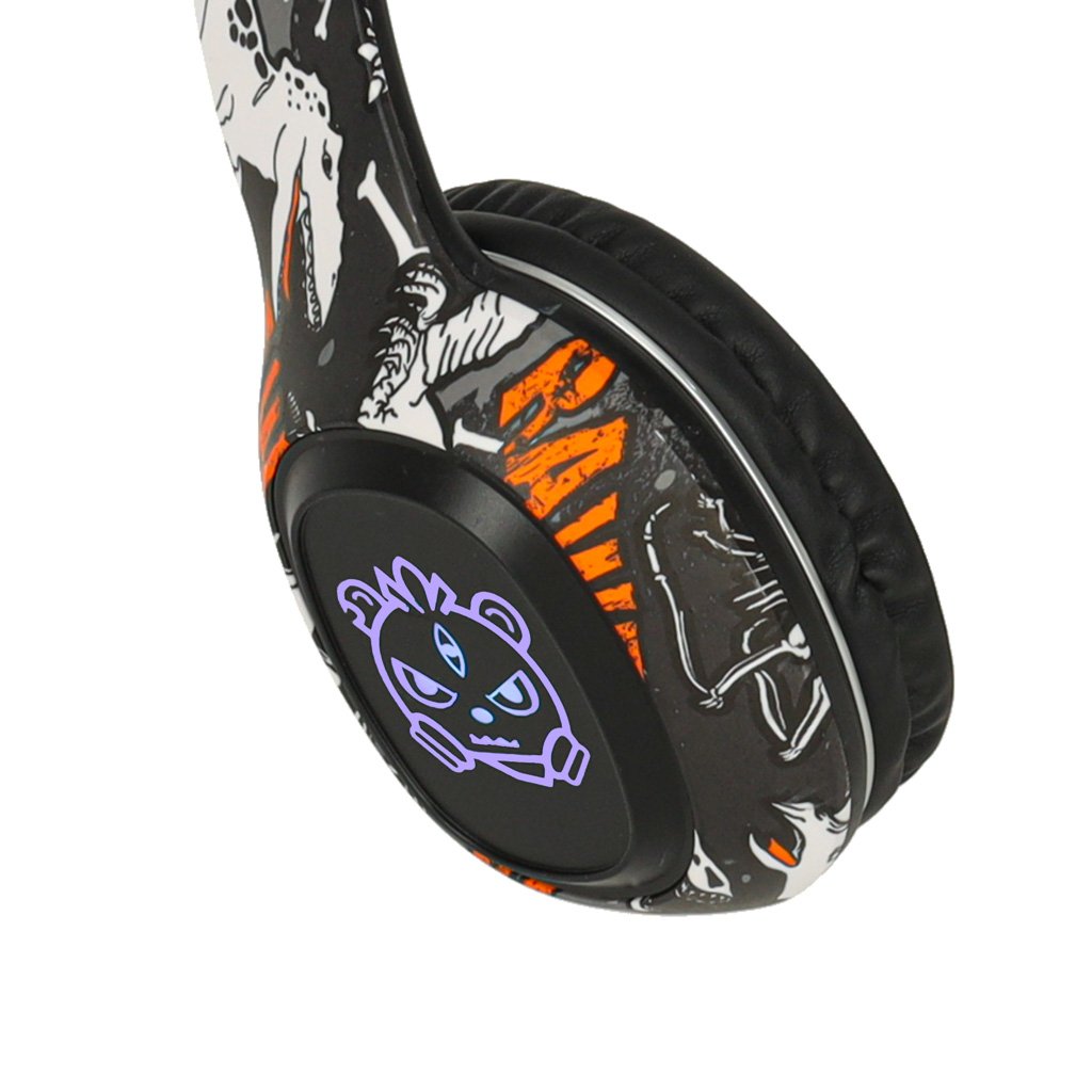 Sluchawki-bezprzewodowe-nauszne-Bluetooth-Gaming-Sport-czarne-174147 "Bluetooth" belaidės ausinės į ausis "Gaming Sport", juodos spalvos