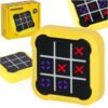 Kolko-krzyzyk-gra-elektroniczna-logiczna-tic-tac-toe-konsola-przenosna-zolta-174436 Kryžių ratas elektroninis galvosūkių žaidimas tic tac toe konsolė nešiojamas geltonas