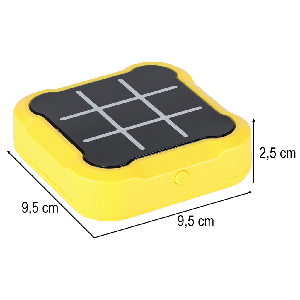 Kolko-krzyzyk-gra-elektroniczna-logiczna-tic-tac-toe-konsola-przenosna-zolta-174444 Kryžių ratas elektroninis galvosūkių žaidimas tic tac toe konsolė nešiojamas geltonas