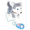 Piesek-interaktywny-na-smyczy-szczeka-chodzi-rusza-ogonem-Husky-175343 Interaktyvus šuo ant pavadėlio haskis