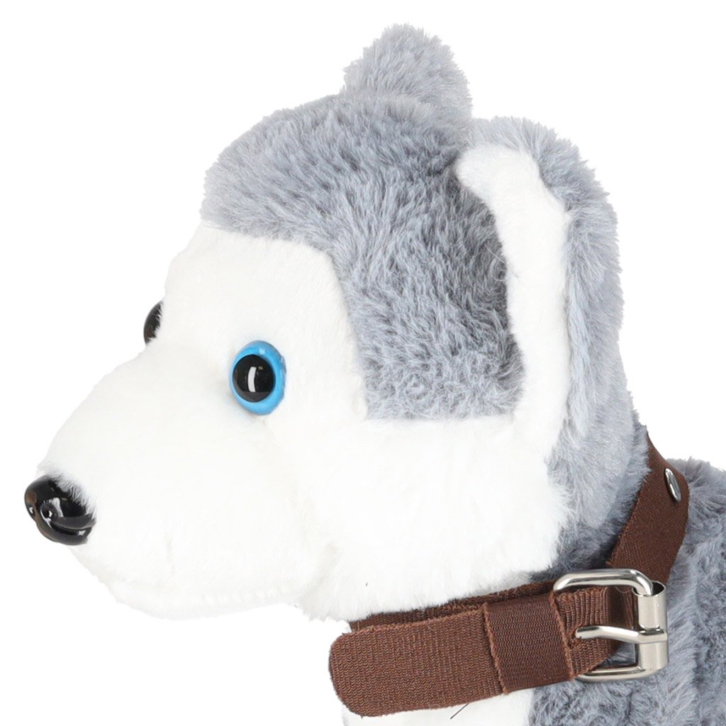 Piesek-interaktywny-na-smyczy-szczeka-chodzi-rusza-ogonem-Husky-175347 Interaktyvus šuo ant pavadėlio haskis