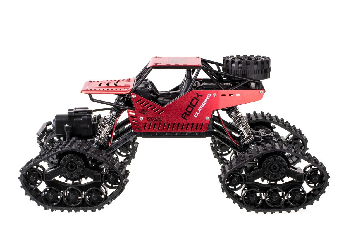 RC Rock Crawler 4x4 LHC012 automobilis 2in1 raudonas
