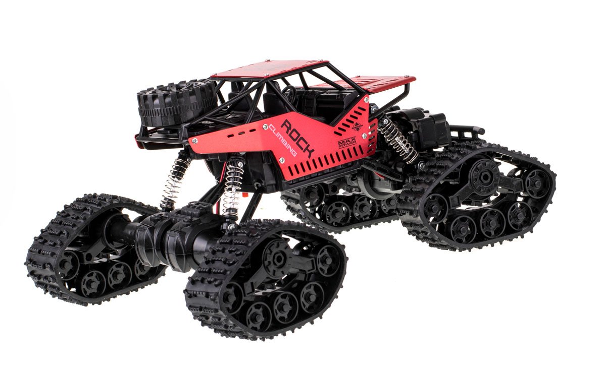 RC Rock Crawler 4x4 LHC012 automobilis 2in1 raudonas