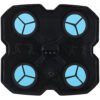 Tarcza-bokserska-treningowa-na-sciane-trenazer-muzyka-LED-USB-rekawice-175387 Boksininkų skydas sieninis treniruoklis muzika LED USB pirštinės