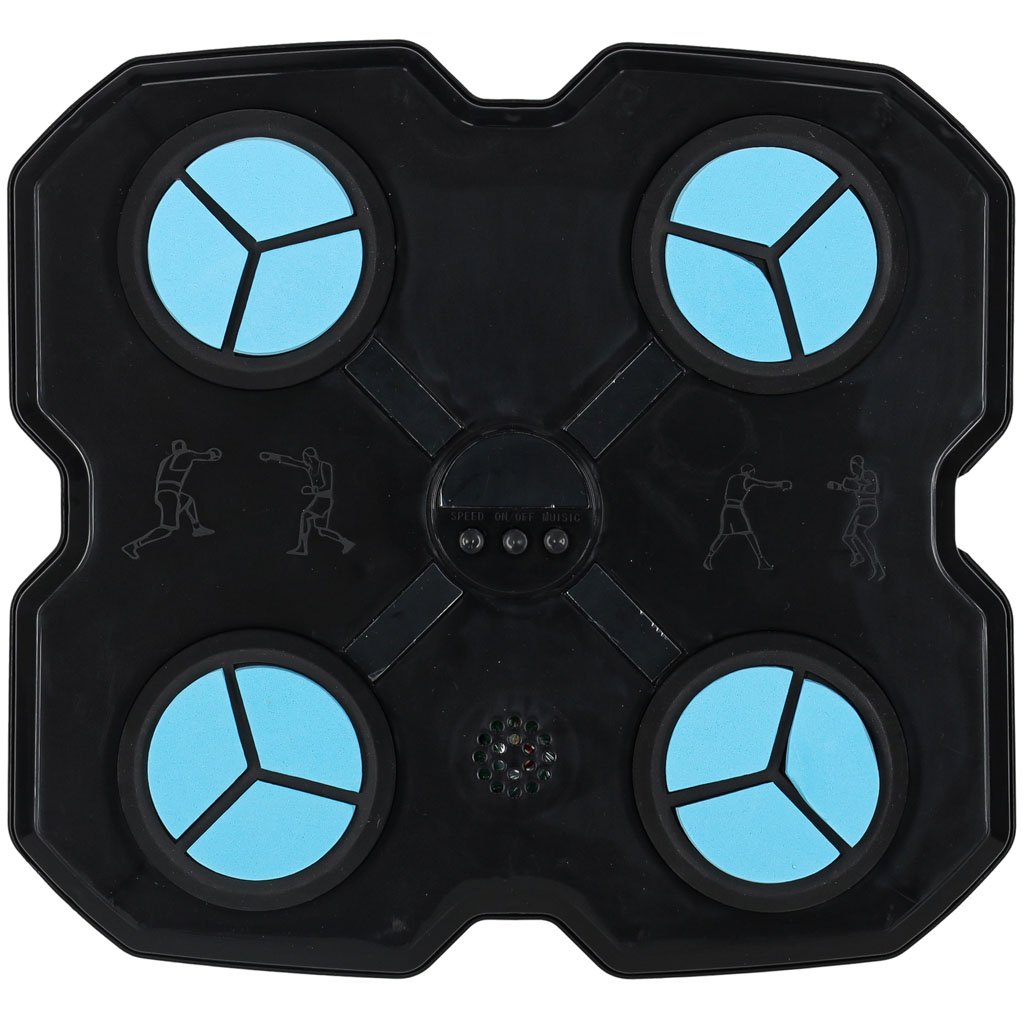 Tarcza-bokserska-treningowa-na-sciane-trenazer-muzyka-LED-USB-rekawice-175387 Boksininkų skydas sieninis treniruoklis muzika LED USB pirštinės