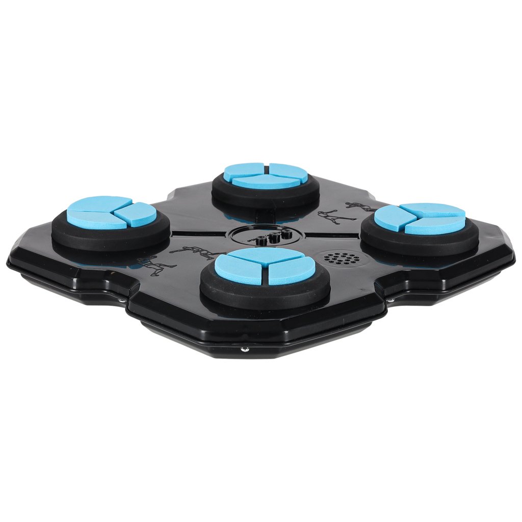 Tarcza-bokserska-treningowa-na-sciane-trenazer-muzyka-LED-USB-rekawice-175391 Boksininkų skydas sieninis treniruoklis muzika LED USB pirštinės