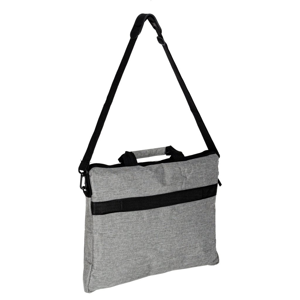 Torba-na-laptopa-15-6-cali-etui-pokrowiec-z-paskiem-teczka-damska-meska-mocna-szara-174716 Nešiojamojo kompiuterio krepšys su rankena, pilkas