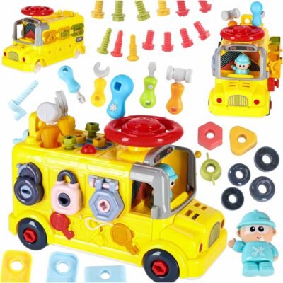 Autobus-manipulacyjny-do-skrecania-6w1-srubki-srubokrety-180273 Manipuliacinis autobusas "6-in-1" su atsuktuvu
