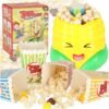 Gra-zrecznosciowa-Zlap-popcorn-kukurydza-kubeczki-4-graczy-173691 Arkadinis žaidimas Pagauti popkornų kukurūzų puodelius 4 žaidėjai