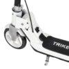 TRIKE FIX vaikiškas dviejų ratų LED sulankstomas paspirtukas su dvigubais stabdžiais juodas