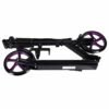 Trike Fix miesto motoroleris sulankstomas 200 mm ratai juodai violetinės spalvos