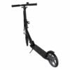 Trike Fix miesto motoroleris sulankstomas 200 mm ratais juodas/pilkas