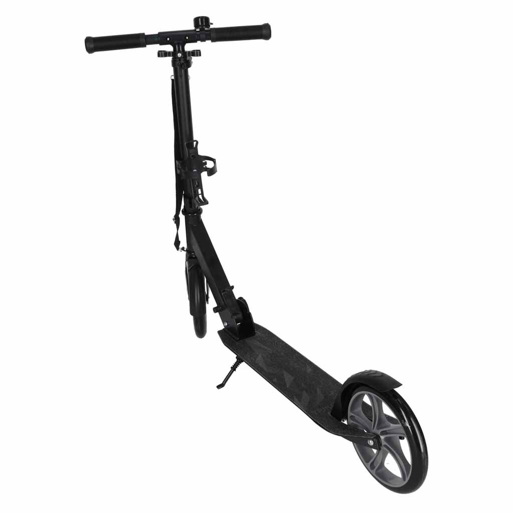 Trike Fix miesto motoroleris sulankstomas 200 mm ratais juodas/pilkas