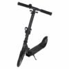 Trike Fix miesto motoroleris sulankstomas 200 mm ratais juodas/pilkas