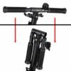 Trike Fix miesto motoroleris sulankstomas 200 mm ratais juodas/pilkas