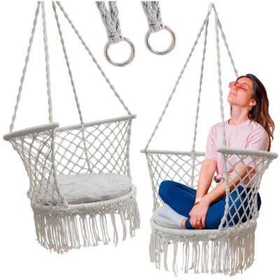 Hustawka-ogrodowa-bocianie-gniazdo-z-oparciem-ogrodowa-szare-80-cm-150-kg-173403 Sodo sūpynės "Stork's nest" su atlošu pilkos spalvos 80 cm 150 kg