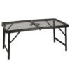 LUARO turistinis stalas kempingo maitinimo sulankstomas stalas 80 x 40 x 66 x 37 cm