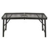 LUARO turistinis stalas kempingo maitinimo sulankstomas stalas 80 x 40 x 66 x 37 cm