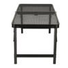 LUARO turistinis stalas kempingo maitinimo sulankstomas stalas 80 x 40 x 66 x 37 cm