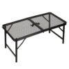 LUARO turistinis stalas kempingo maitinimo sulankstomas stalas 80 x 40 x 66 x 37 cm