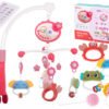 Karuzela-projekt-gwiazd-kolysanki-rozowa-pilot-1030881 "Lullaby" žvaigždžių dizaino karuselė rožinė + nuotolinio valdymo pultas
