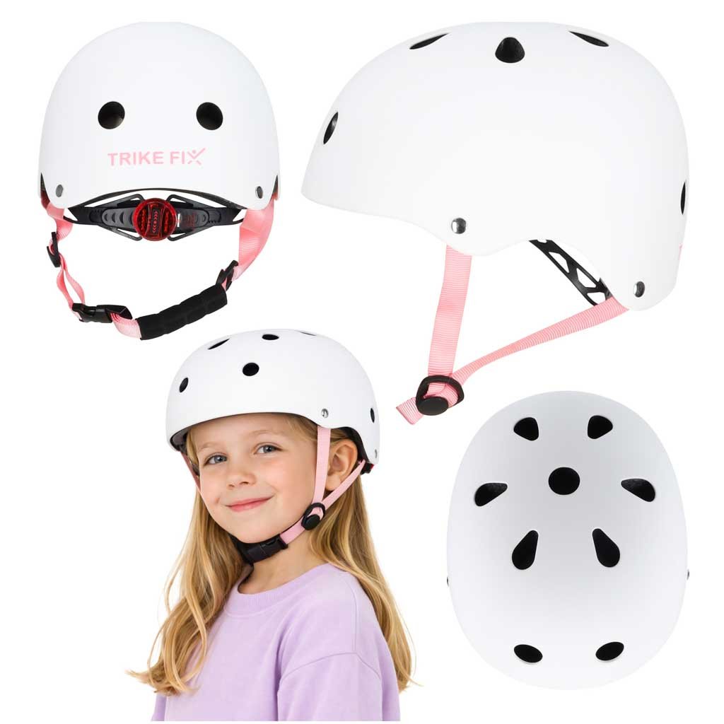 Trike Fix Glow LED krosinis dviratis rožinės spalvos