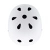 Trike Fix vaikiškas dviratininko šalmas reguliuojamas LED S 48-54cm baltas