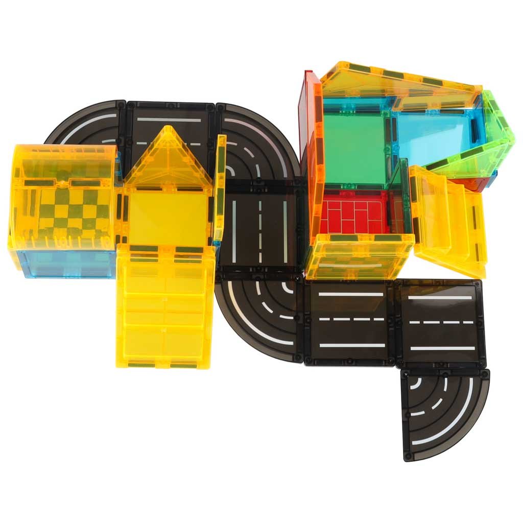 Klocki-magnetyczne-konstrukcyjne-3D-budowa-50-elementow-182314 3D statybinės magnetinės plytos 50 elementų