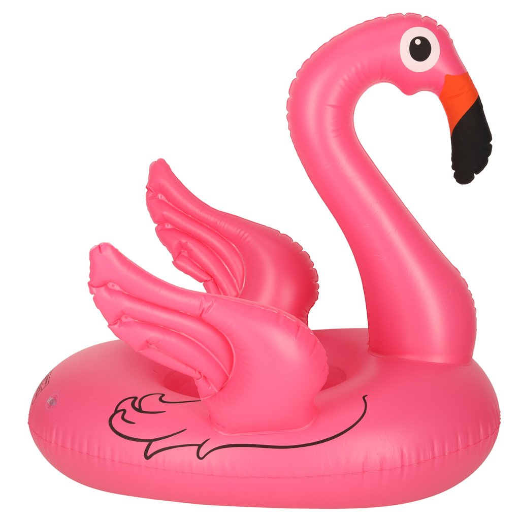 Pripučiamas vaikiškas pontono ratas flamingo