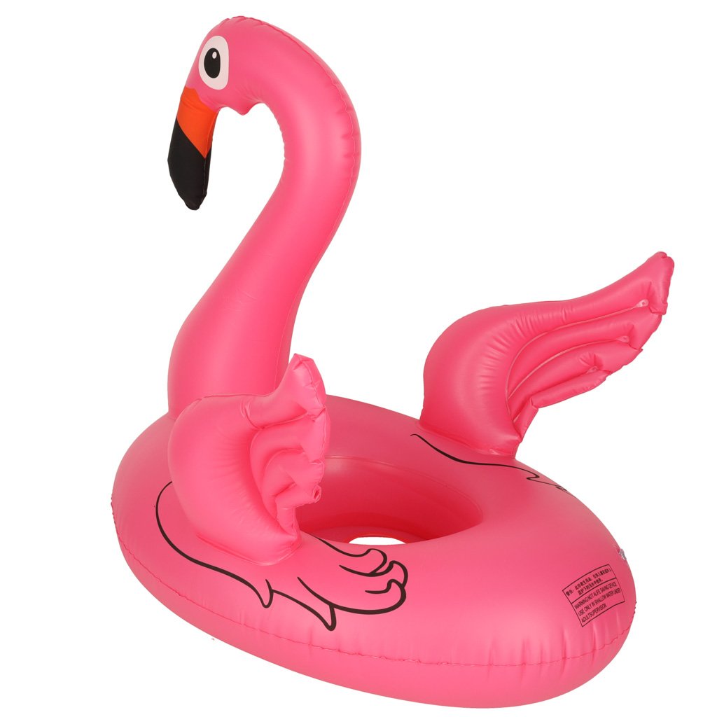Pripučiamas vaikiškas pontono ratas flamingo