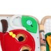 Sensorinė mokomoji 3D veltinio manipuliatyvi knygelė su judančiomis dalimis žirafa