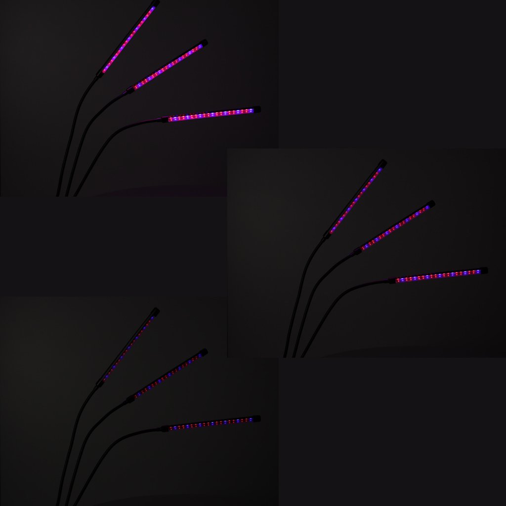 Lampa-do-roslin-LED-uprawy-wzrostu-panel-3-zarowki-172588 LED augalų augimo lempos skydelis su 3 lemputėmis