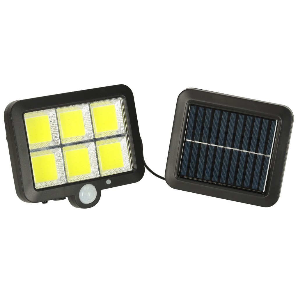 Lampa-solarna-czujnik-ruchu-i-zmierzchu-120-LED-171680 Saulės judesio ir sutemų jutiklio lempa 120 LED