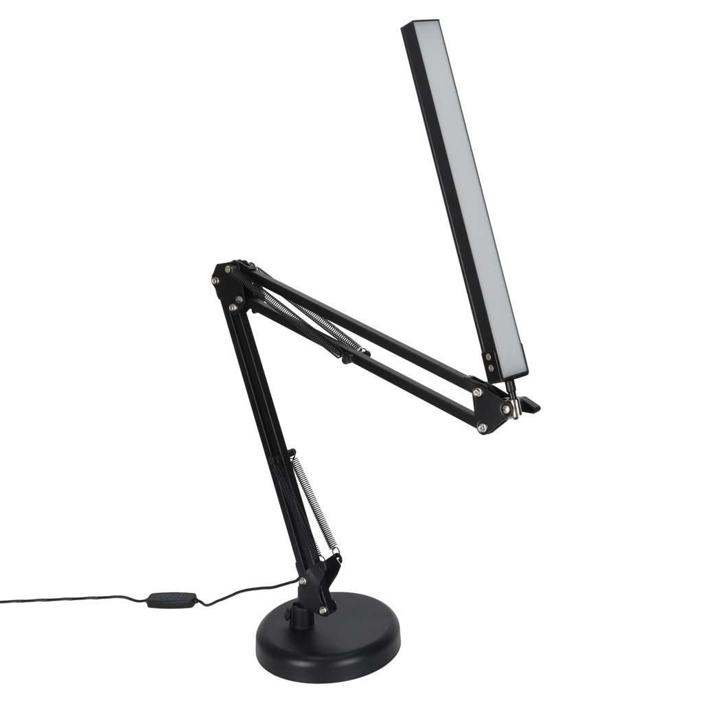 LED stalinis šviestuvas USB pasukama rankena 2 tvirtinimo būdai