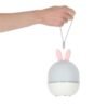 Lampka-nocna-projektor-gwiazd-LED-USB-obrotowy-6-motywow-pilot-krolik-176381 LED žvaigždžių projektoriaus naktinė šviesa USB pasukamas 6 motyvai nuotolinio valdymo pultas triušis