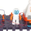 Mažas elektronikos elektrikas mokomasis rinkinys kosmoso stotis