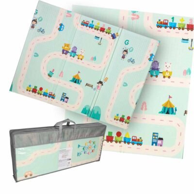 Mata-edukacyjna-piankowa-dwustronna-skladana-pandy-ulica-180-x-200cm-182884 Edukacinis dvipusis putplasčio sulankstomas pandos gatvės kilimėlis 180 x 200 cm