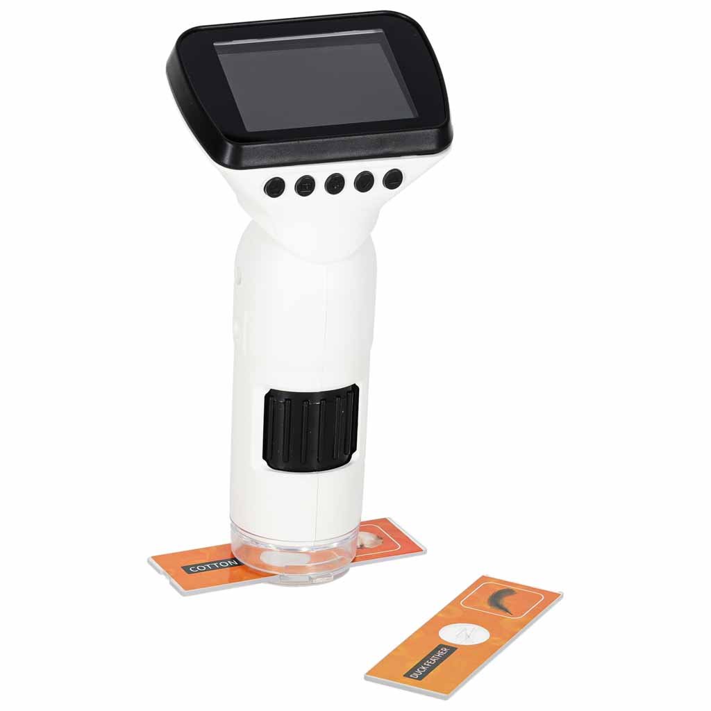 Skaitmeninis elektroninis mikroskopas wifi USB ekranas LCD 200x 1000x priedai
