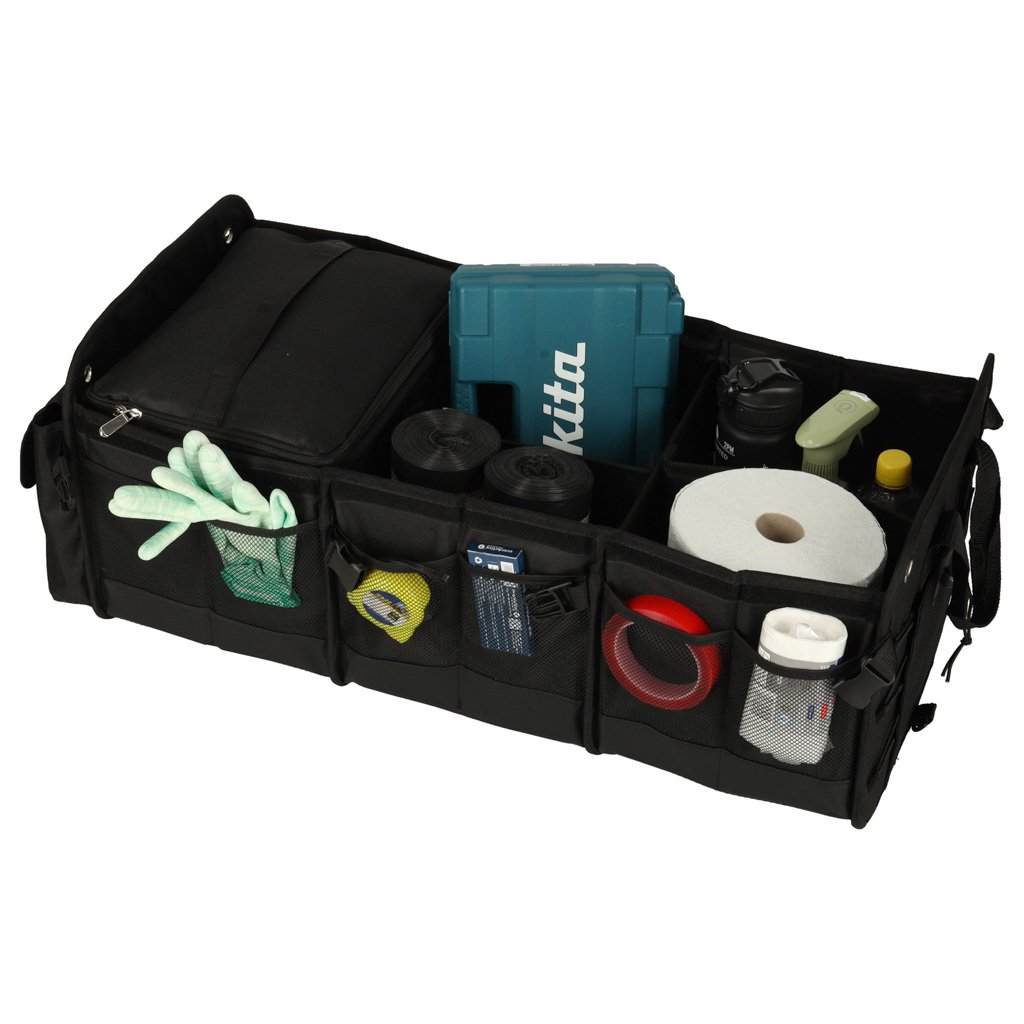 Organizer-do-bagaznika-torba-termiczna-do-samochodu-37x76x32cm-173240 Užrakinama sagtis diržo kilpos dangtelis 2vnt.