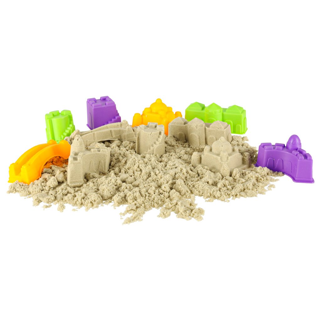Vaikų smėlio 750g namo formelės figūrėlės kūrybinis rinkinys