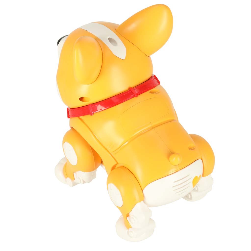 Šuo šuo interaktyvus robotas Corgi šviečiančios ausys muzika