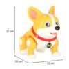Šuo šuo interaktyvus robotas Corgi šviečiančios ausys muzika