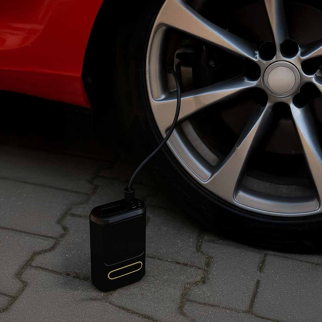 Elektrinis dviračių siurblys automobilio powerbank USB