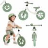 Trike Fix Balance krosinis dviratis su žaliu varpeliu