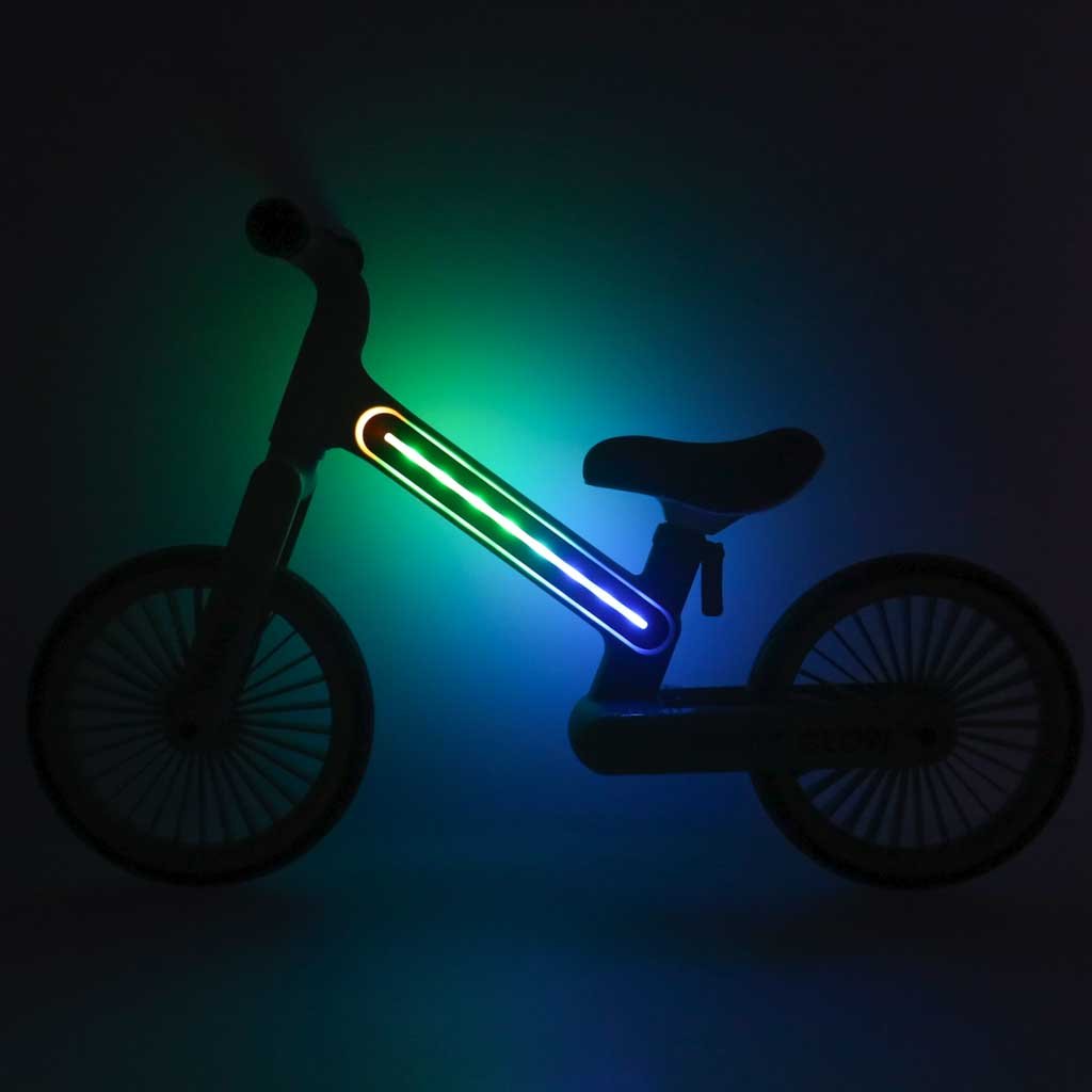 Rowerek-biegowy-Trike-Fix-Glow-LED-neon-zielony-181441 Trike Fix Glow LED neoninės žalios spalvos krosinis dviratis