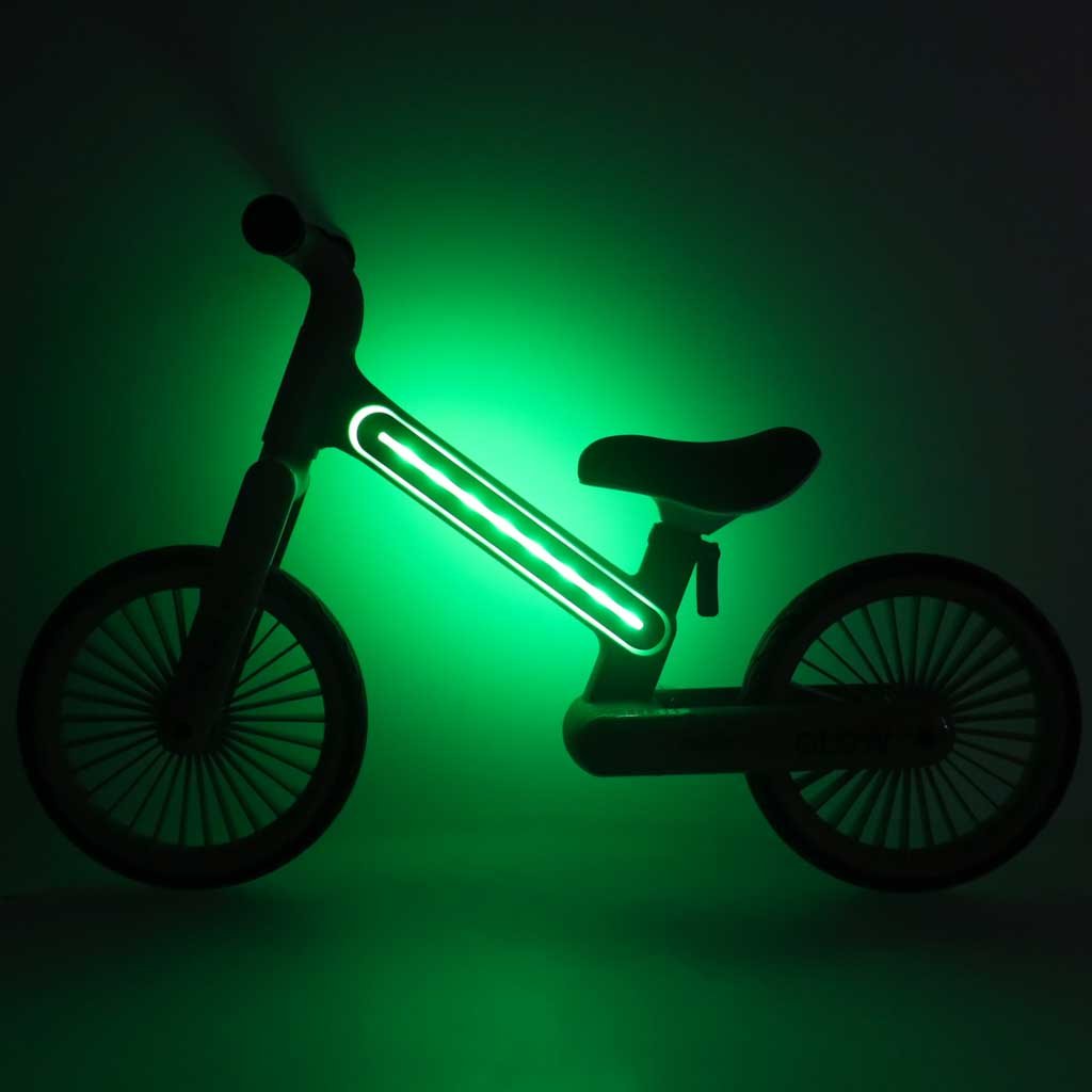 Rowerek-biegowy-Trike-Fix-Glow-LED-neon-zielony-181442 Trike Fix Glow LED neoninės žalios spalvos krosinis dviratis