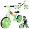 Rowerek-biegowy-Trike-Fix-Glow-LED-neon-zielony-181460 Trike Fix Glow LED neoninės žalios spalvos krosinis dviratis