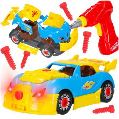 Statybinis sportinis automobilis, skirtas šviesos garsui derinti
