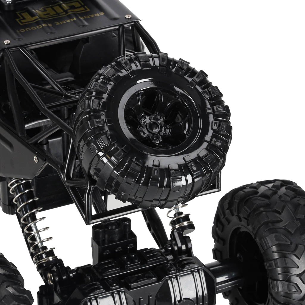 Samochod-zdalnie-sterowany-na-pilota-RC-Rock-Crawler-1-12-4WD-METAL-czarny-177438 RC automobilis Rock Crawler 1:12 4WD METAL juodas