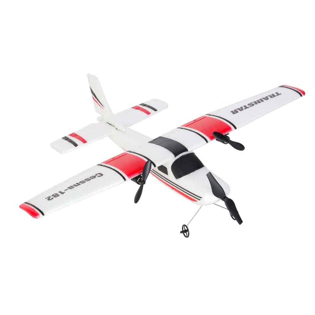 Nuotoliniu būdu valdomas "Cessna 182" sklandytuvas aerobatas 2,4 GHz orlaivis